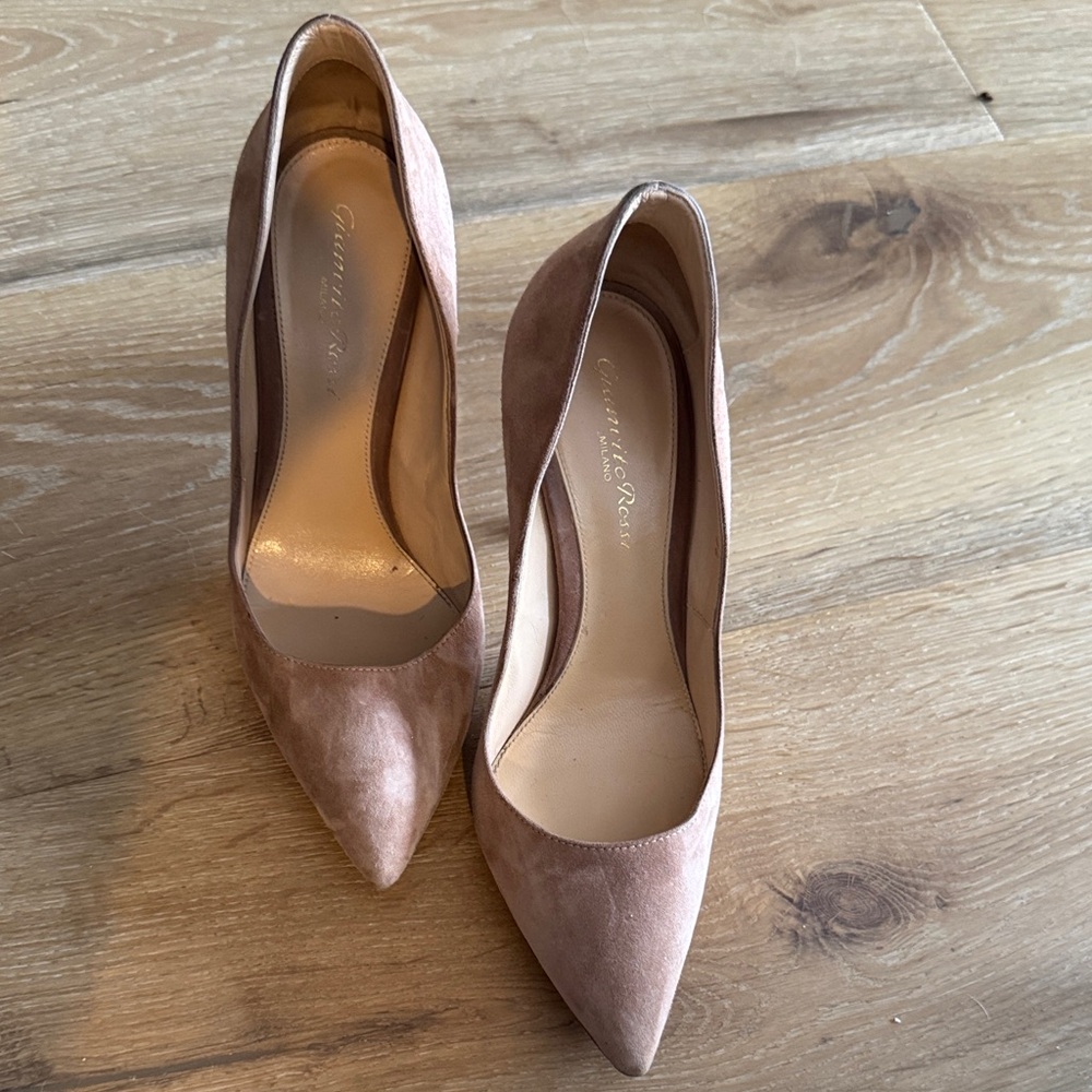Gianvito Rossi Blush Pink Heels